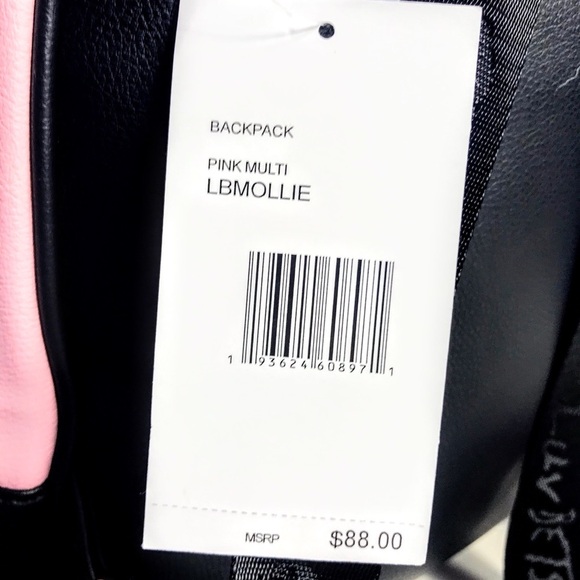 NWT Pink Betsey Johnson Backpack - Picture 6 of 10
